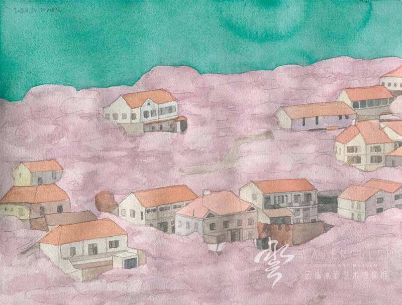 杜大恺 《青岛印象之三》 31*41cm 2018年